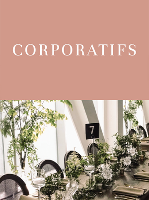 page corporatifs et table de reception